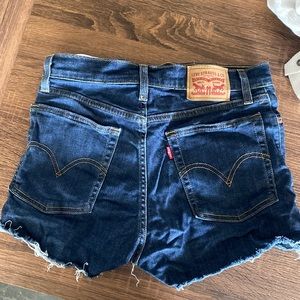 High Rise Levi Shorts
